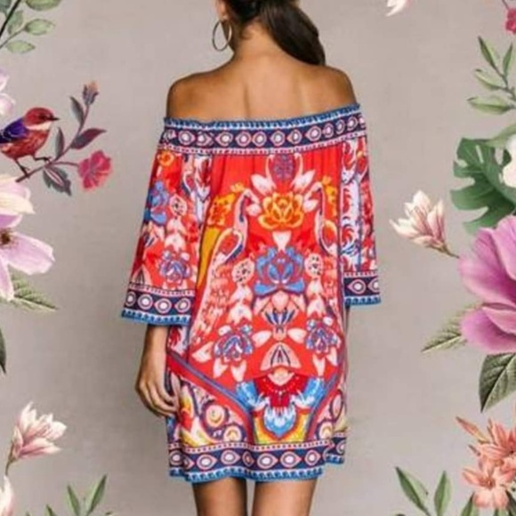 Flying tomato boho tropical dress - Picture 2 of 6